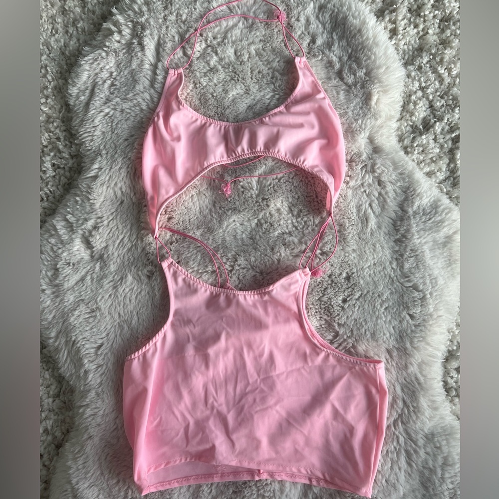 Pink Mini Dress
